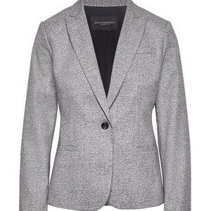 Banana Republic Classic Fit Heathered Blazer 2